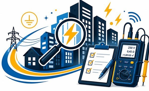 Pomiary elektryczne dla hal i magazynów Chojnice